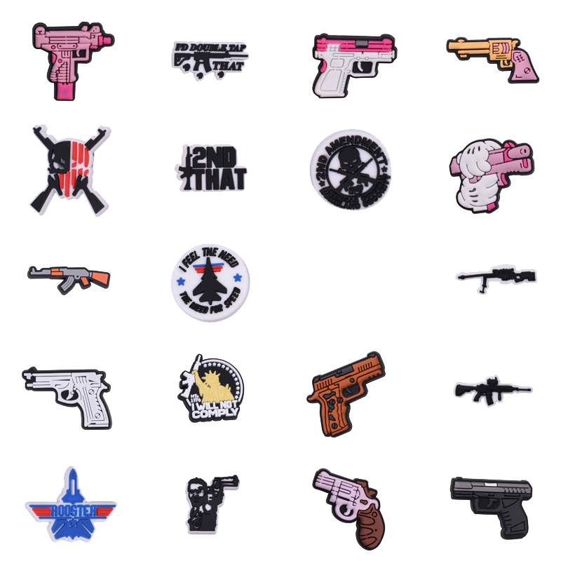Women'S Accessories Crocs - Gun Shoe Charms for Crocs Sandals