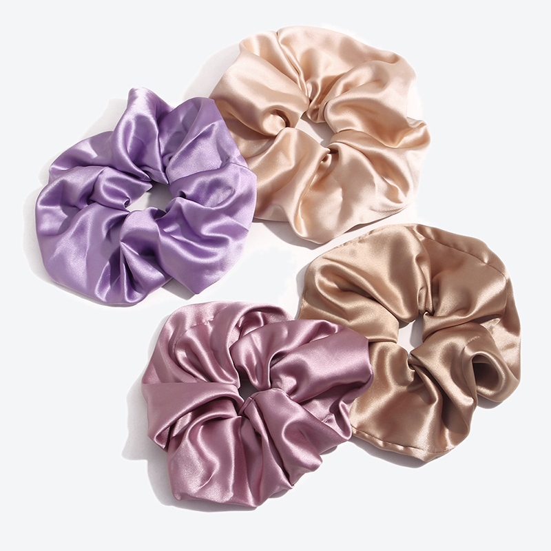 Women Accessories Sale - Withyoo |Oversized 18cm Solid Scrunchie Hair