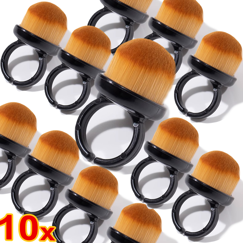 Women Accessories Combo - 10x Nail Brushes Dust Cleaner Professional
