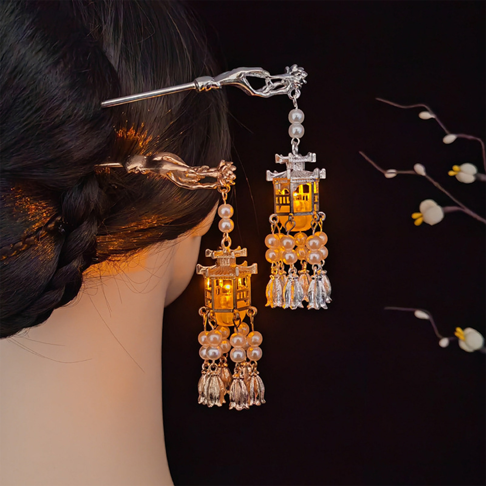 Hair Fork Stick - Retro Chinese Style Hair Sticks Forks