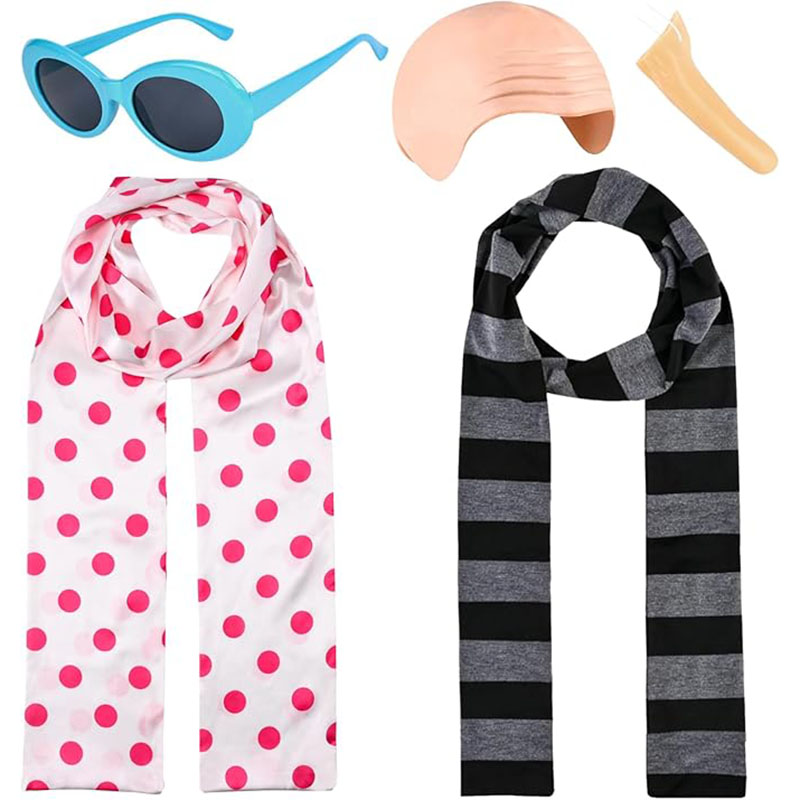 Women'S Accessories In The 1950S - Women Ladies Retro Polka Dot Scarf