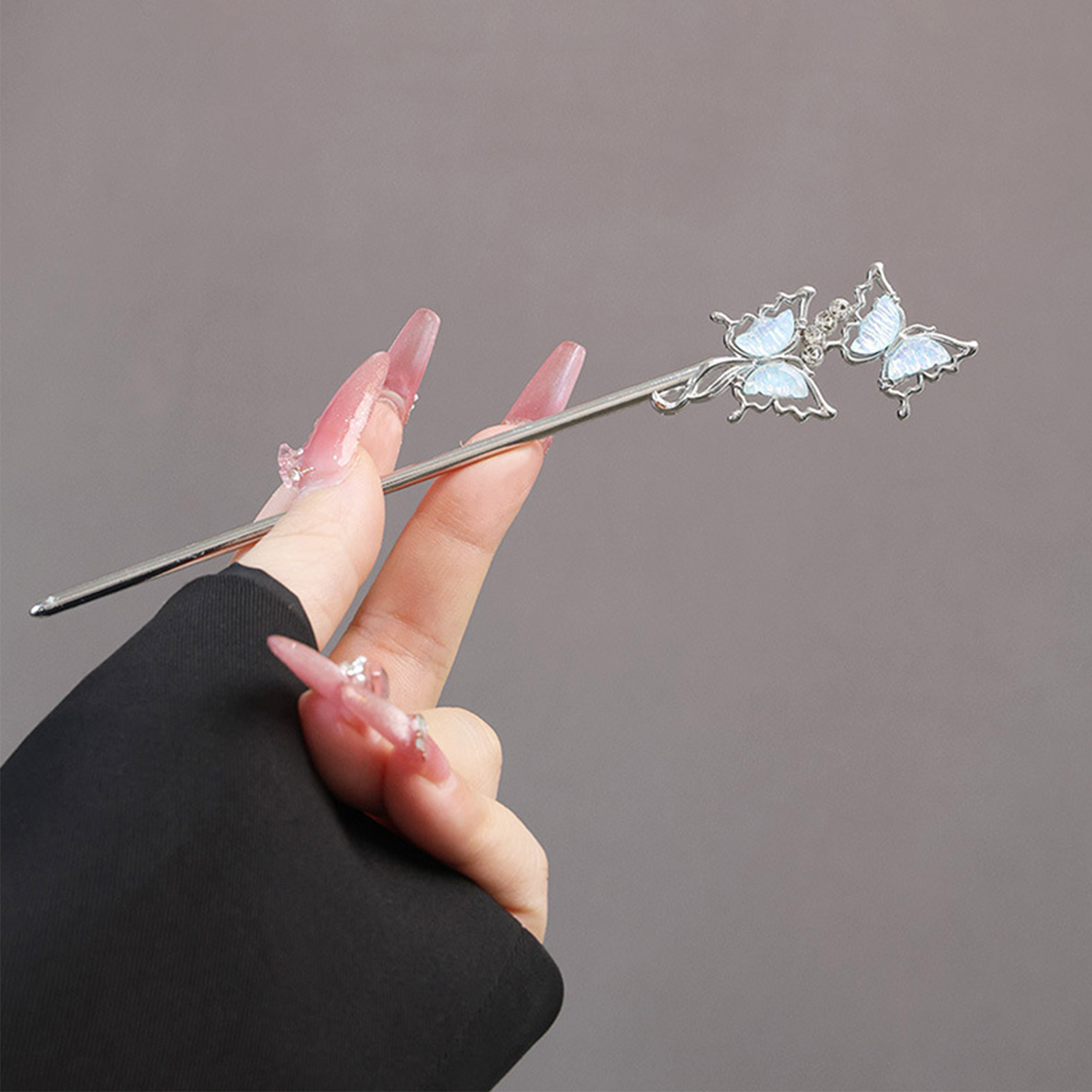 Silver Color Alloy Hair Sticks - Hair Fork Stick review and price