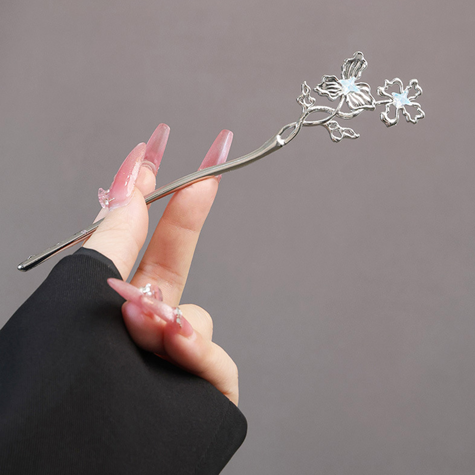 Silver Color Alloy Hair Sticks - Hair Fork Stick review and price