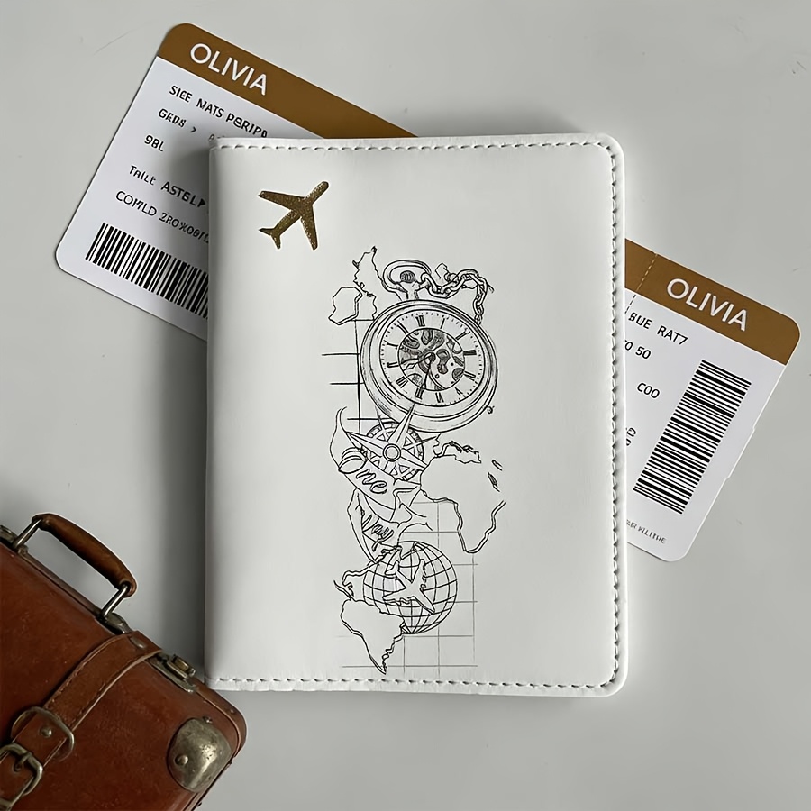 Custom Name Text Passport Hold - Women Accessories Business Name review and price