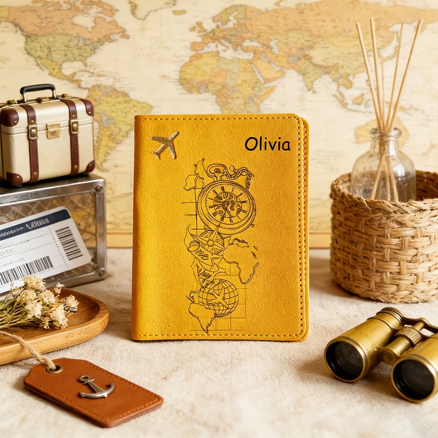 Custom Name Text Passport Hold - Women Accessories Business Name review and price