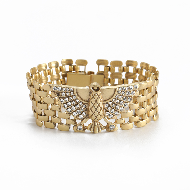 Vintage Wide Eagle Charm Brace - Women'S Eagles Accessories review and price
