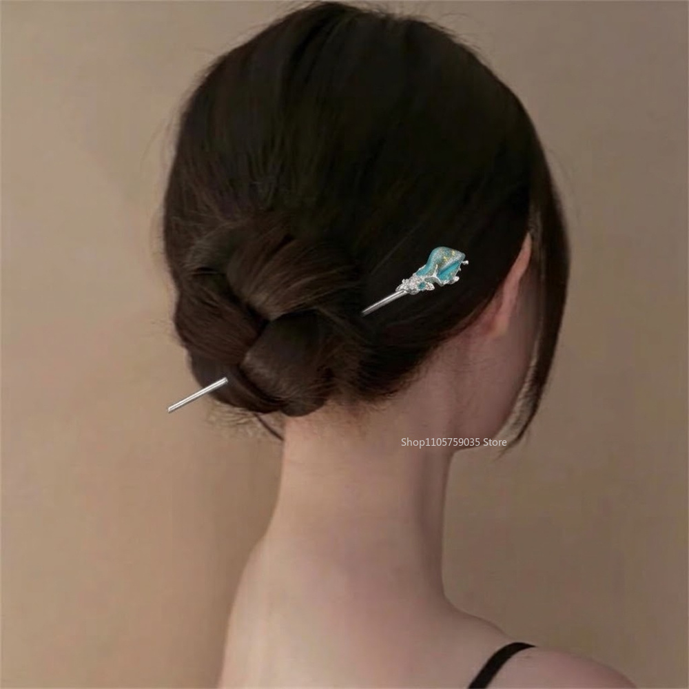 Chinese Style Hanfu Crystal Ha - Hair Fork Stick review and price
