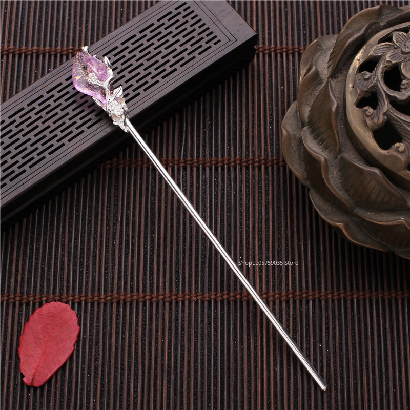 Chinese Style Hanfu Crystal Ha - Hair Fork Stick review and price