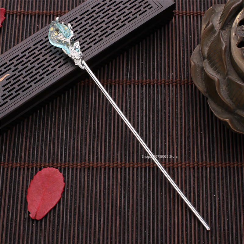 Chinese Style Hanfu Crystal Ha - Hair Fork Stick review and price