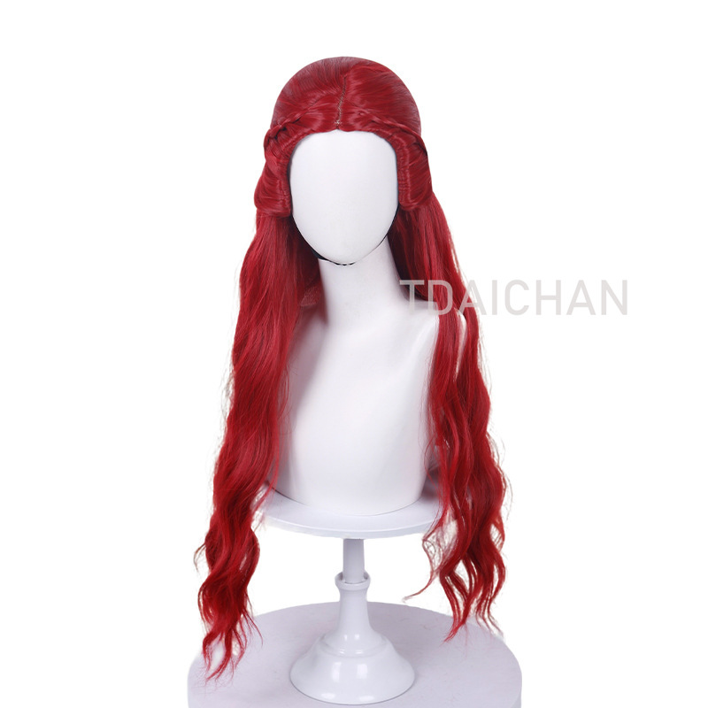 Curly Cosplay Wig Red princess - Women'S Red Accessories review and price