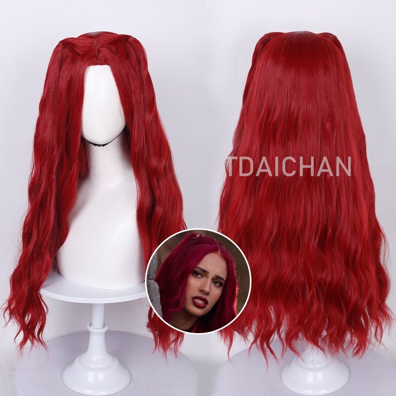 Curly Cosplay Wig Red princess - Women'S Red Accessories review and price