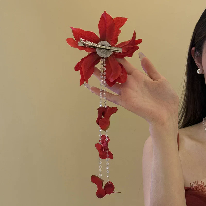Hot Sale Flower Duckbill Clip  - Women Accessories Sale review and price