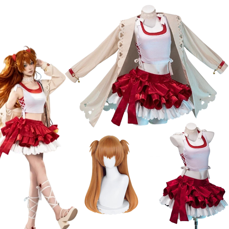 Anime Asuka Cosplay Langley So - Women'S Red Accessories review and price