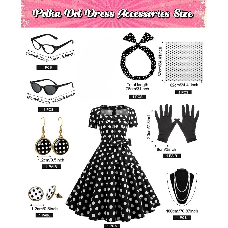 1950s Elegant Vintage Dresses  - Women'S Accessories In The 1950S review and price