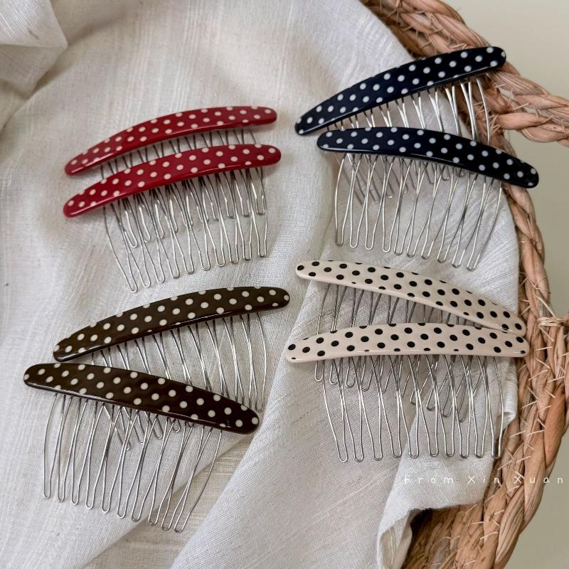 * New Sale Polka Dot Hair Comb - Women Accessories Sale review and price