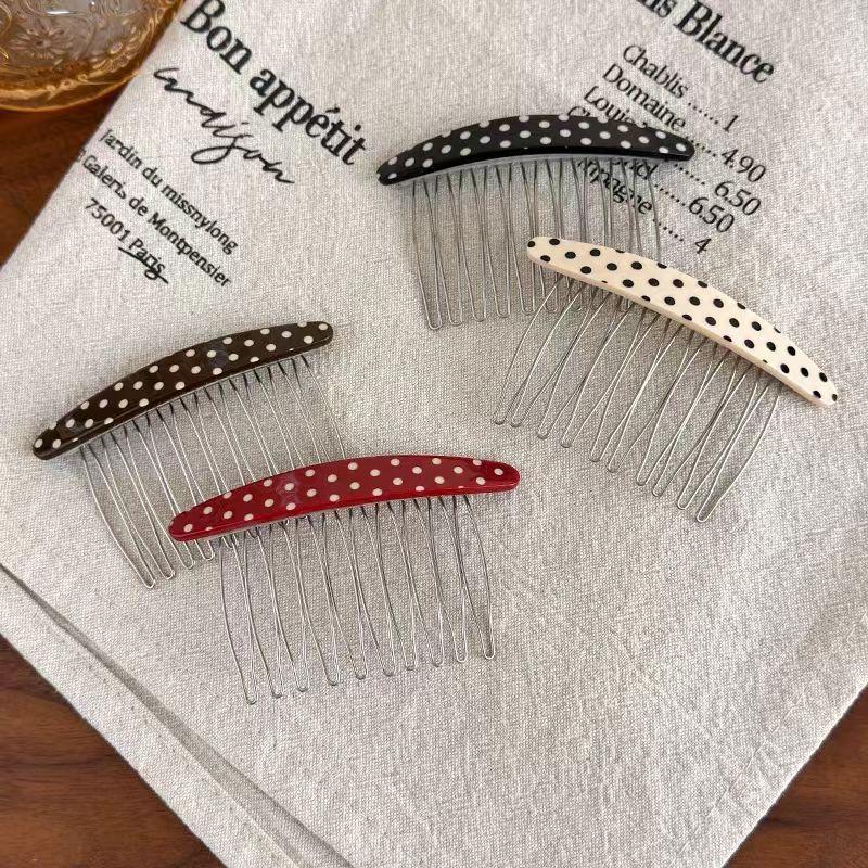 * New Sale Polka Dot Hair Comb - Women Accessories Sale review and price