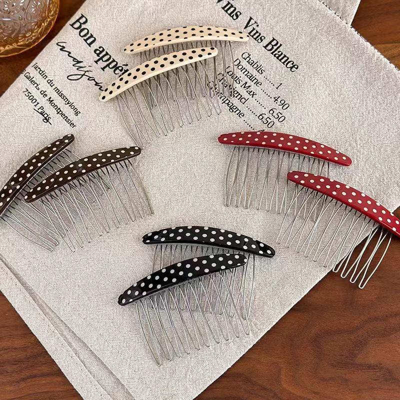 * New Sale Polka Dot Hair Comb - Women Accessories Sale review and price