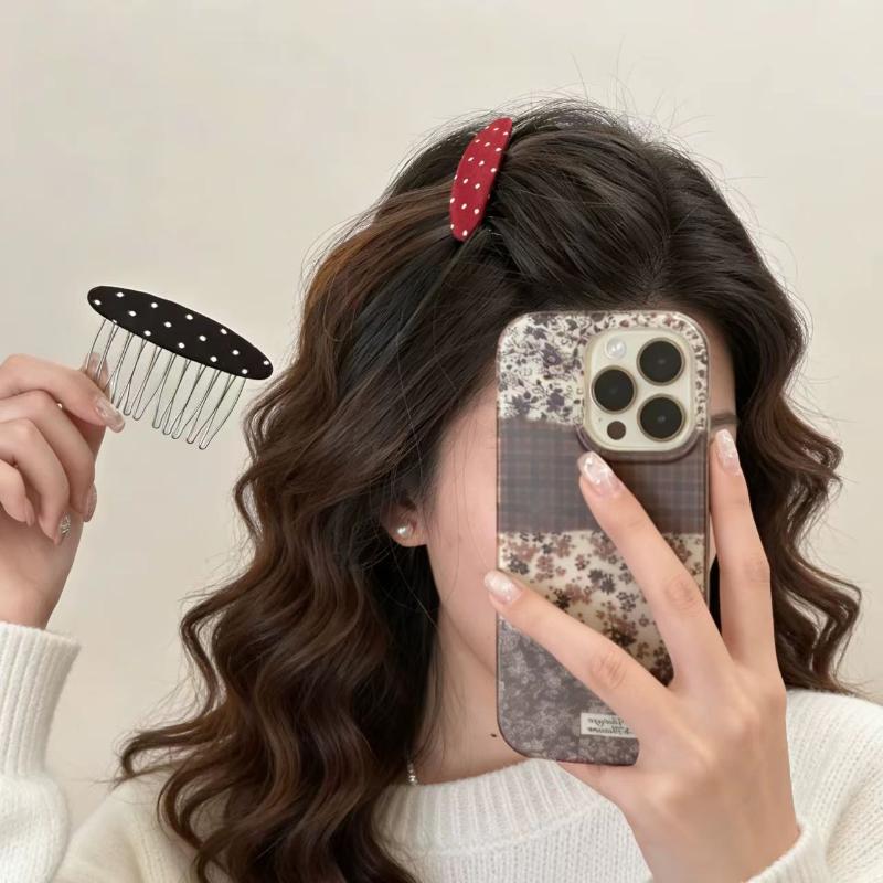 * New Sale Polka Dot Hair Comb - Women Accessories Sale review and price