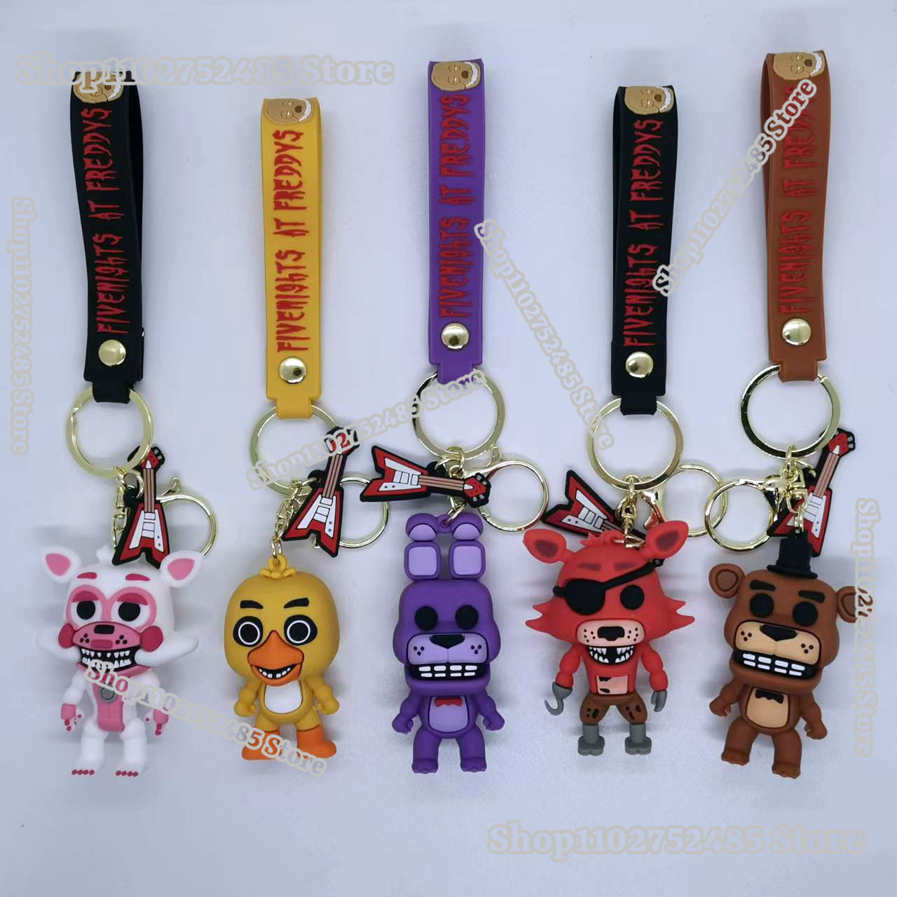 5pcs Cartoon Anime FNAF Figure - Women'S Key Accessories review and price