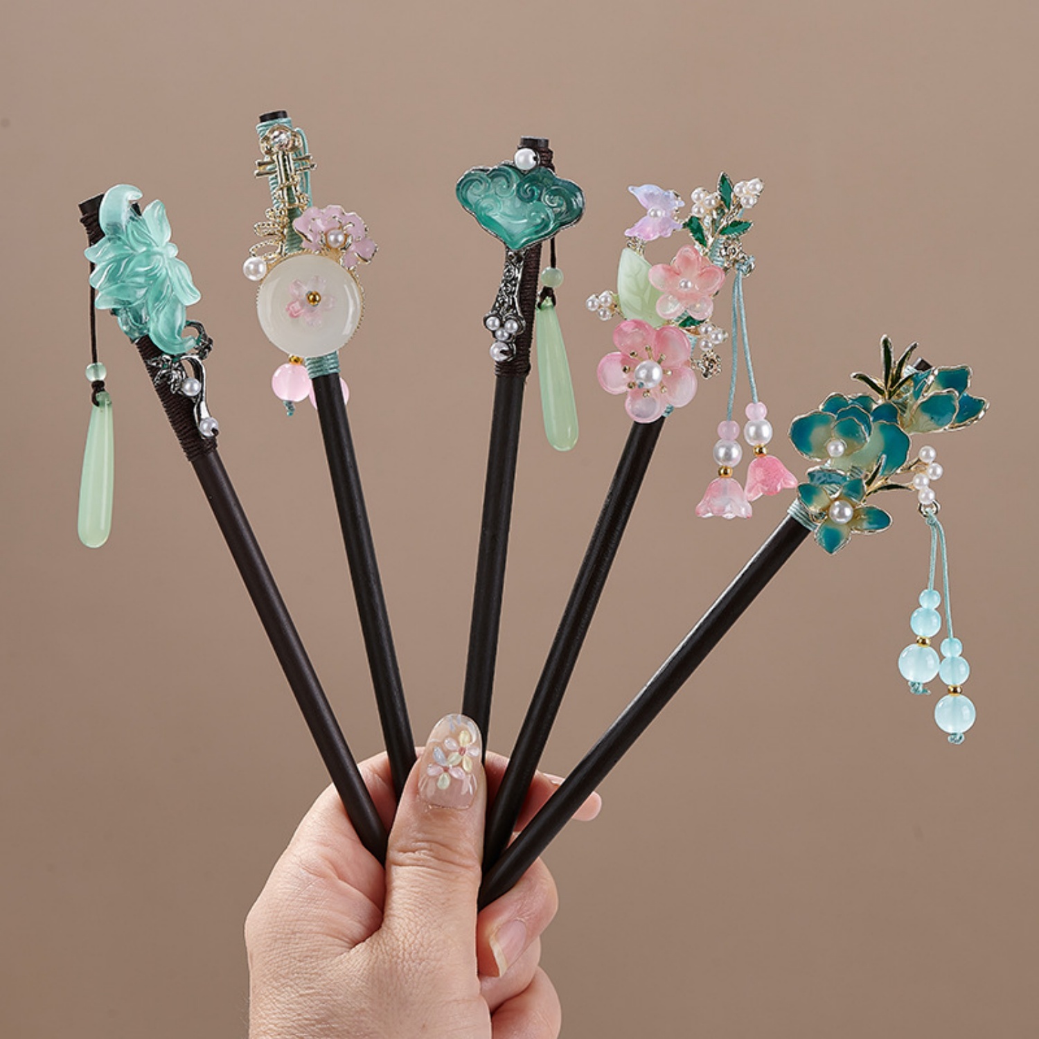 Vintage Flower Hairpin For Wom - Hair Fork Stick review and price