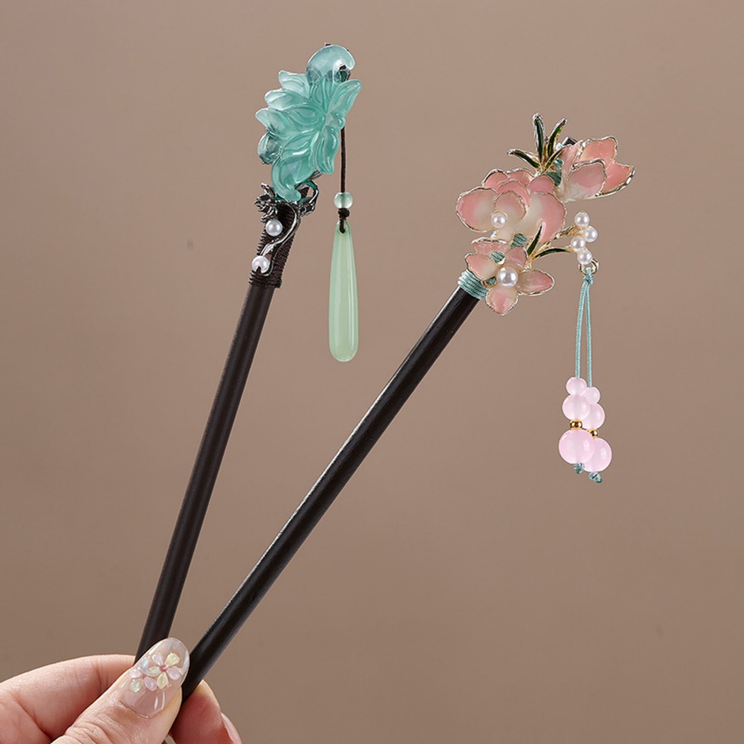 Vintage Flower Hairpin For Wom - Hair Fork Stick review and price