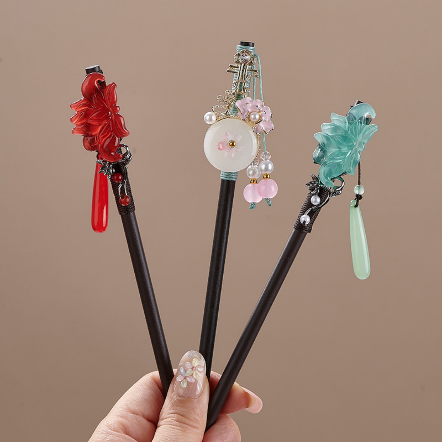 Vintage Flower Hairpin For Wom - Hair Fork Stick review and price