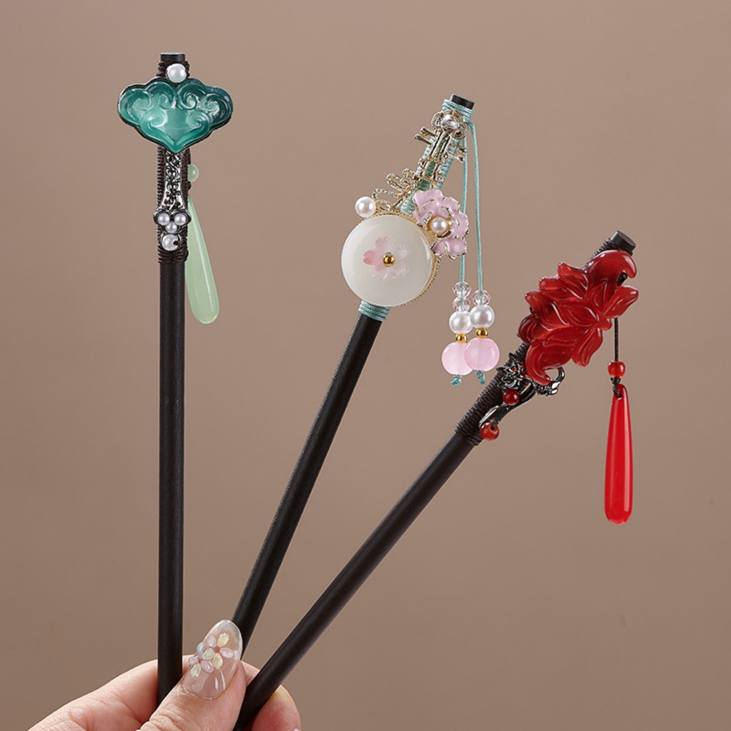 Vintage Flower Hairpin For Wom - Hair Fork Stick review and price