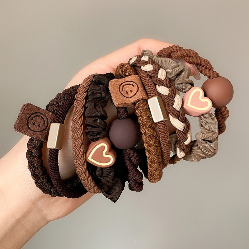 5/10pcs Simple Heart Ball Char - Women Accessories Combo review and price