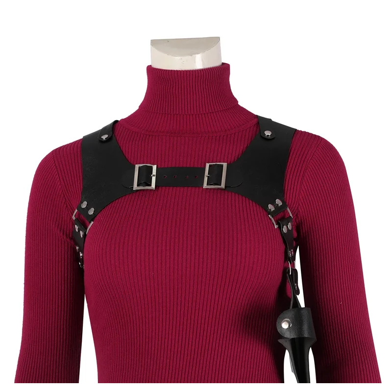 Red Ada Wong costume game COSP - Women'S Red Accessories review and price
