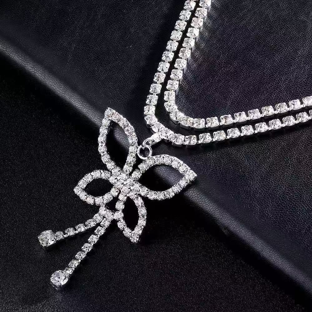 Luxury Rhinestone Double Chain - Women Accessories Dropshipping review and price