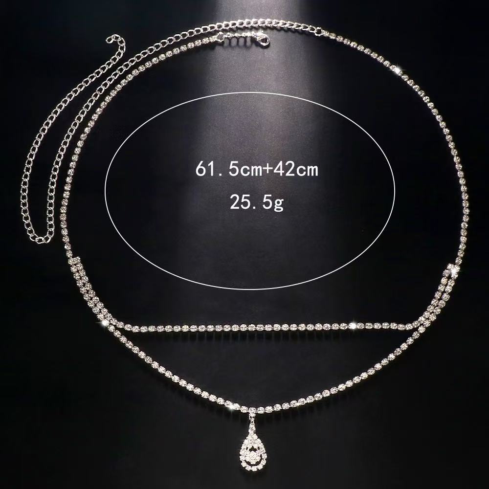 Luxury Rhinestone Double Chain - Women Accessories Dropshipping review and price