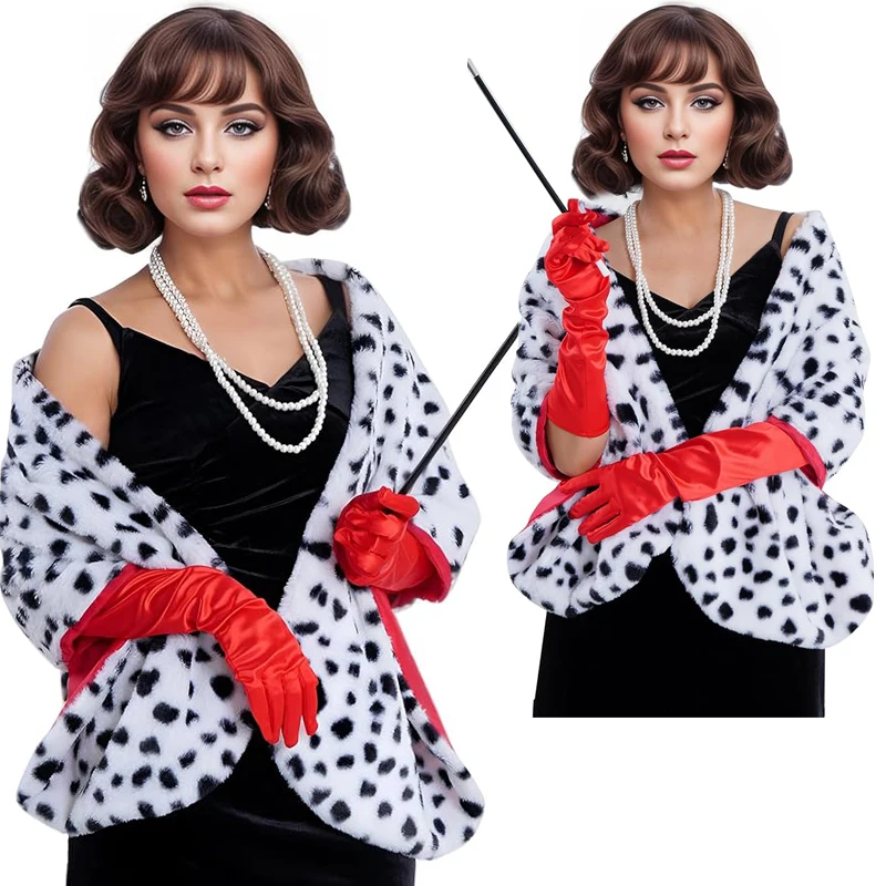 Women's Cruella Deville Short  - Women'S Accessories In The 1950S review and price