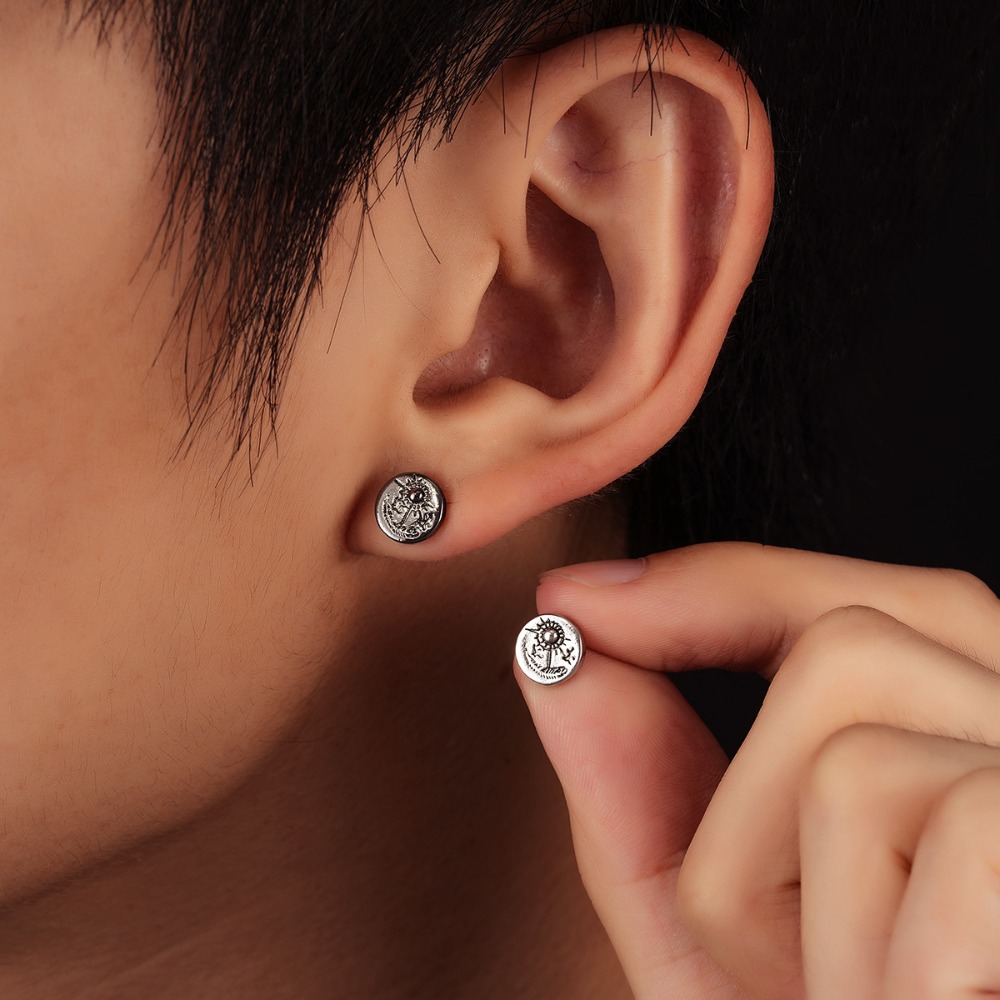 1pair Indian Eagle Stud Earrin - Women'S Eagles Accessories review and price