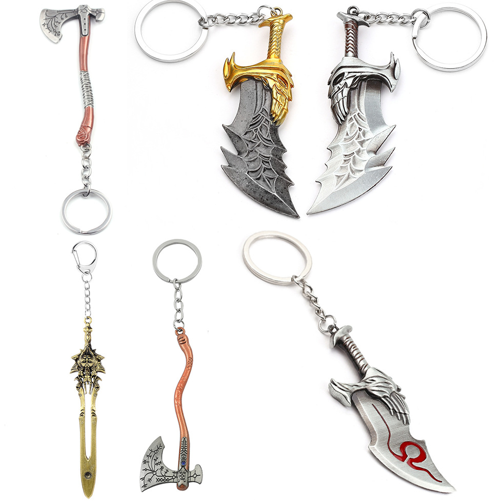 God of War 4 Kratos Sword Keyc - Women Accessories Chain review and price