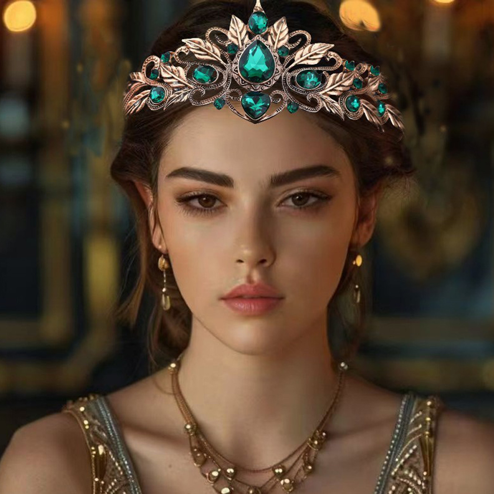 Baroque Style Round Tear Drop  - Women Accessories Dropshipping review and price