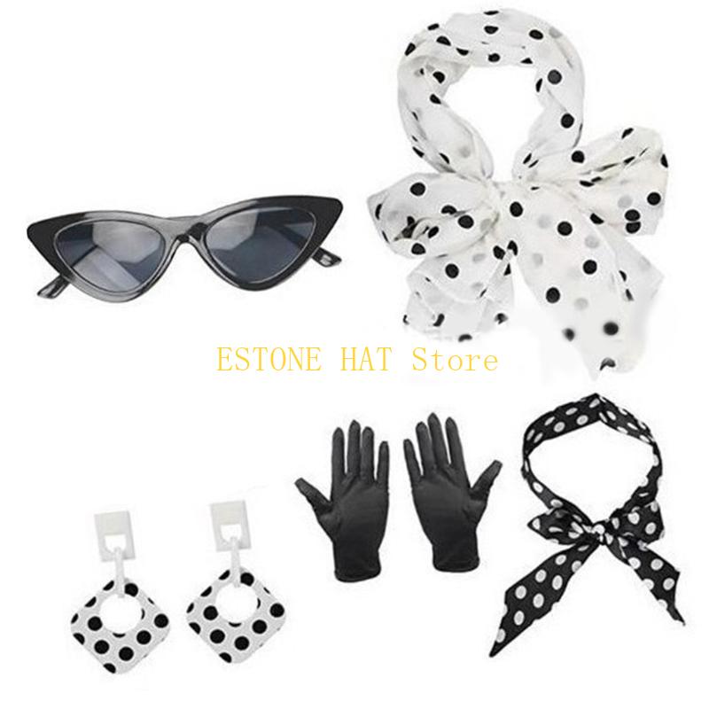 49MF 5Pieces Rockabilly Access - Women'S Accessories In The 1950S review and price