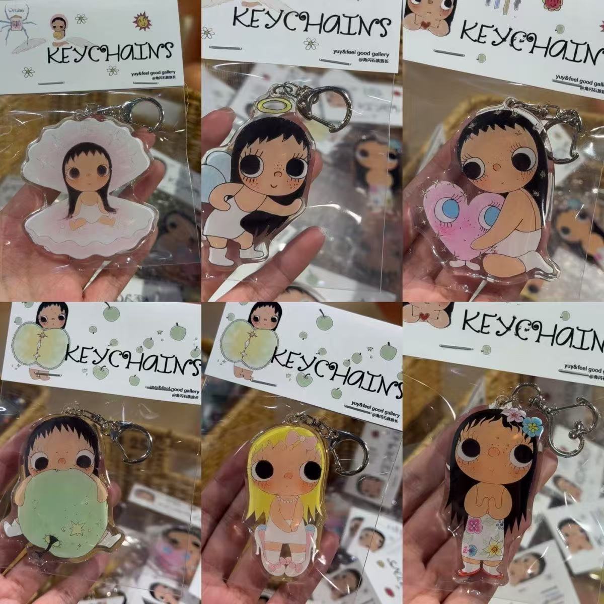 Yuy Is A Girl. Cute Cartoon Gi - Women'S Key Accessories review and price