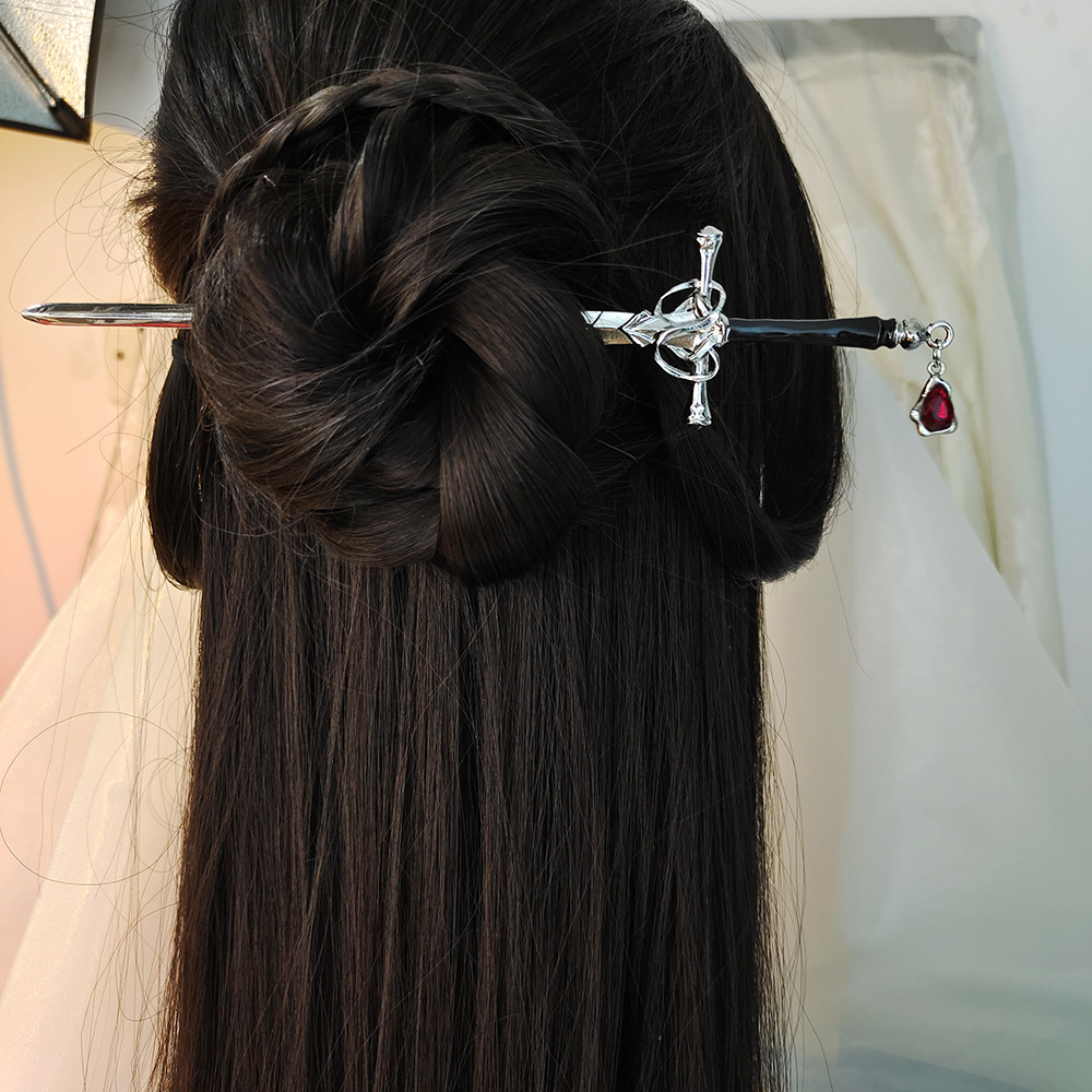 Chinese Sword Shaped Hair Stic - Hair Fork Stick review and price