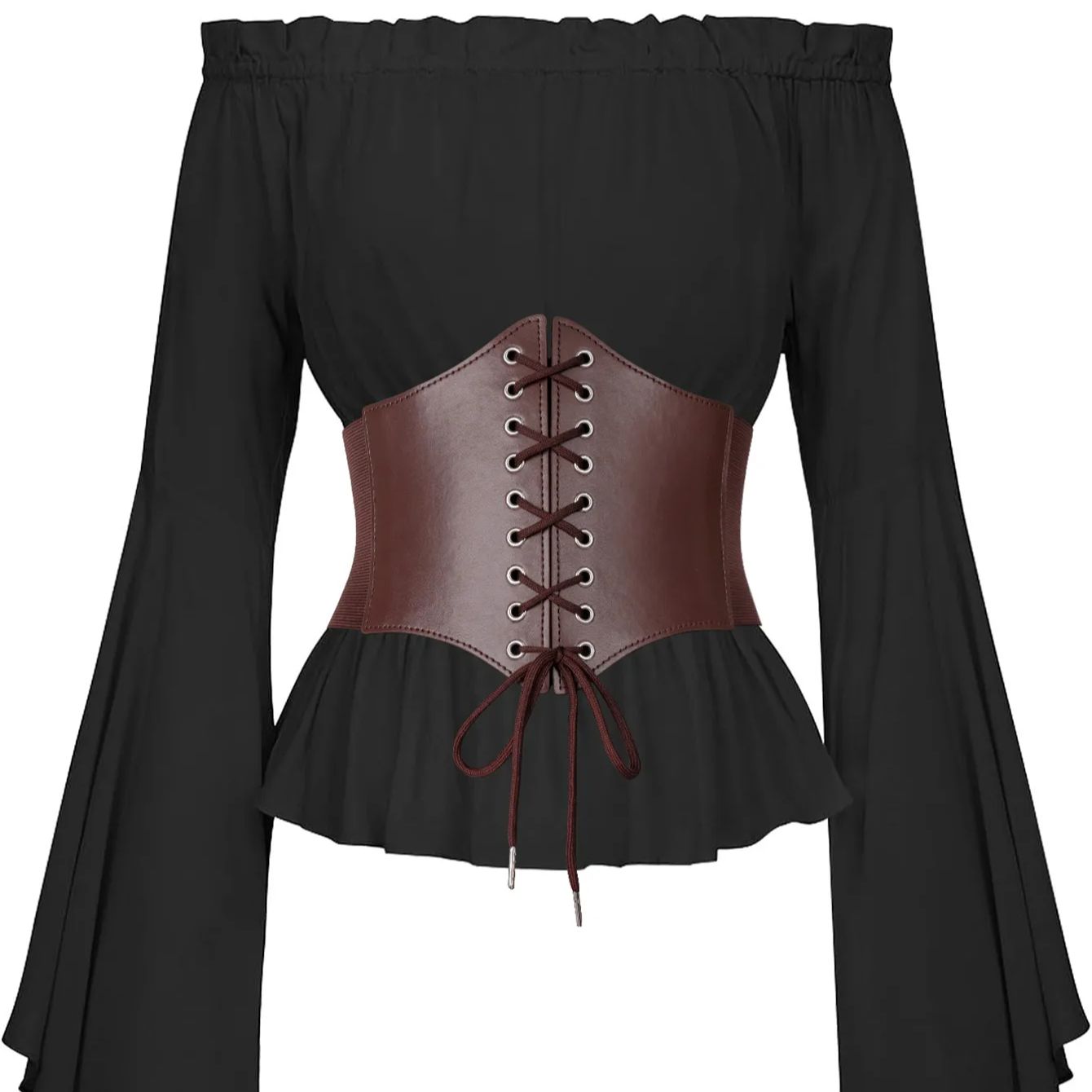 Medieval Waist Belt Brown Elas - Women'S Viking Accessories review and price