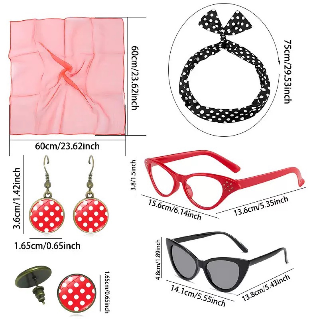 1950s Retro Party Cosplay Dres - Women'S Accessories In The 1950S review and price