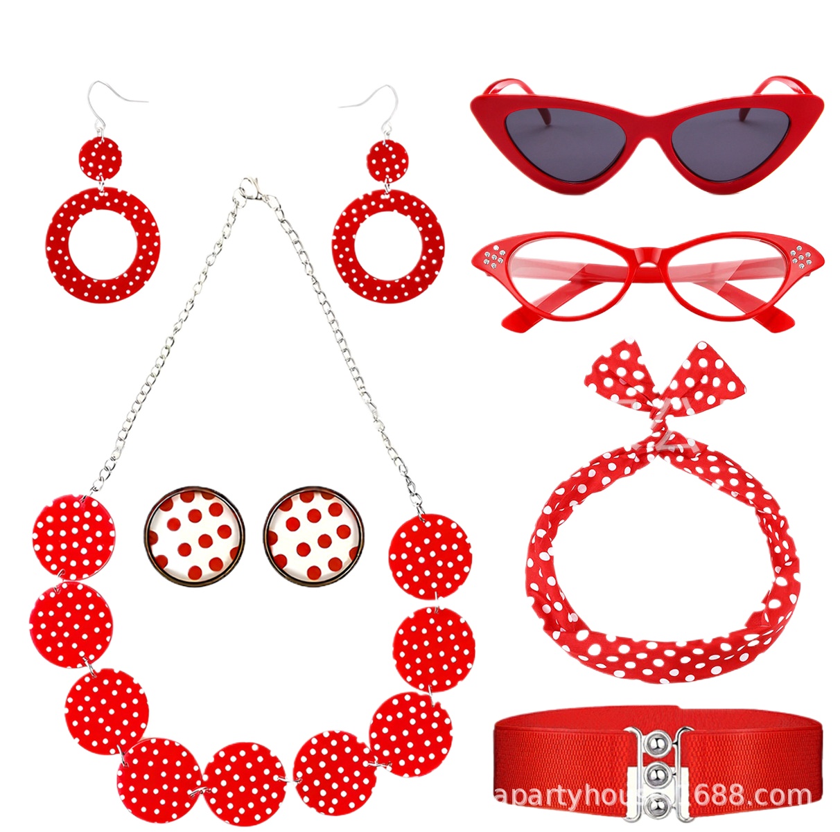 50s 80s Disco Party Costume Ac - Women'S Accessories In The 1950S review and price