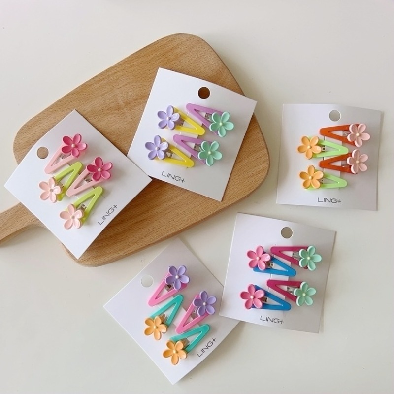 4PCS New Triangle Flower Bead  - Women Accessories Combo review and price
