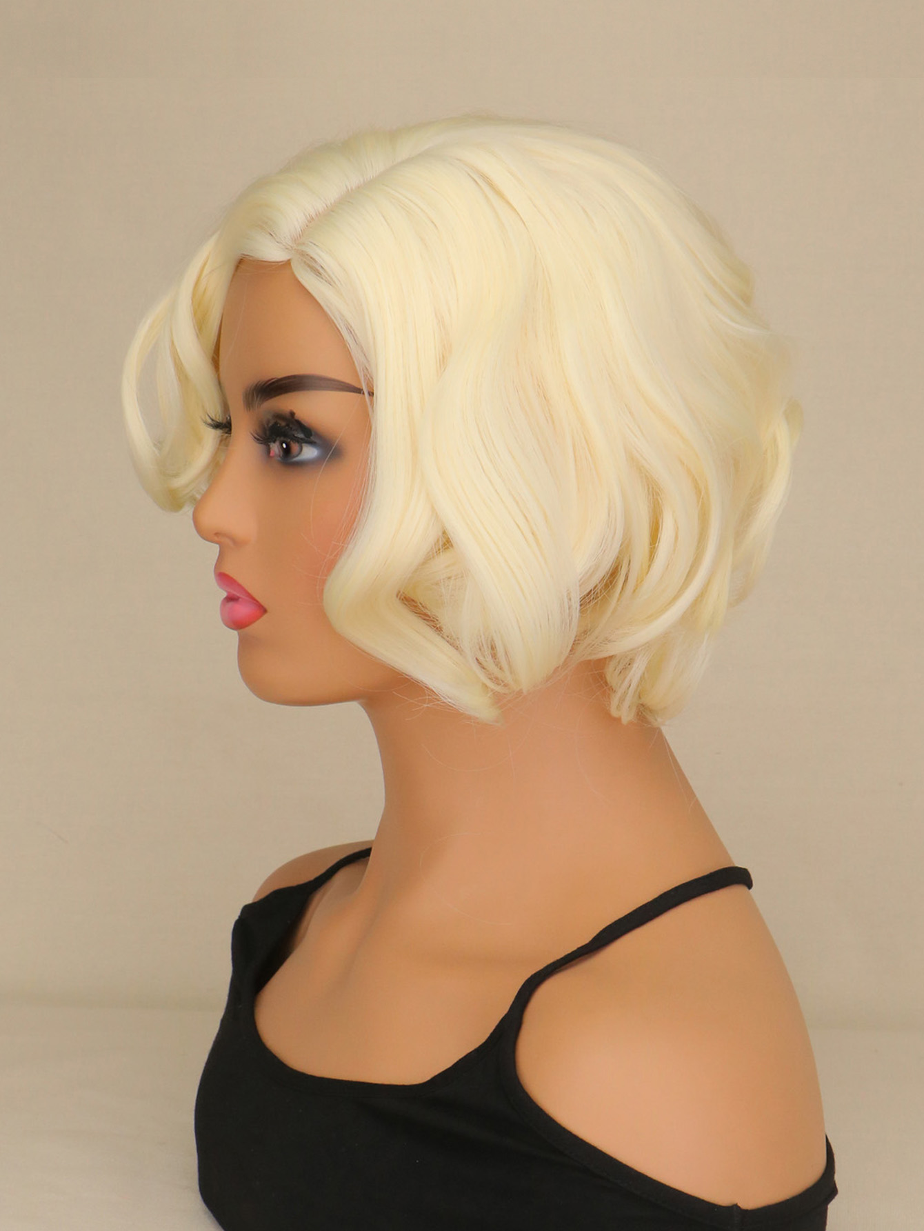Women Synthetic Short Curly Ha - Women'S Accessories In The 1950S review and price