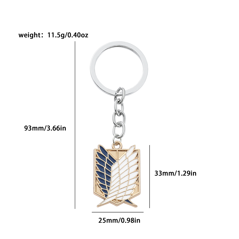 Anime Attack on Titan Enamel B - Women'S Key Accessories review and price