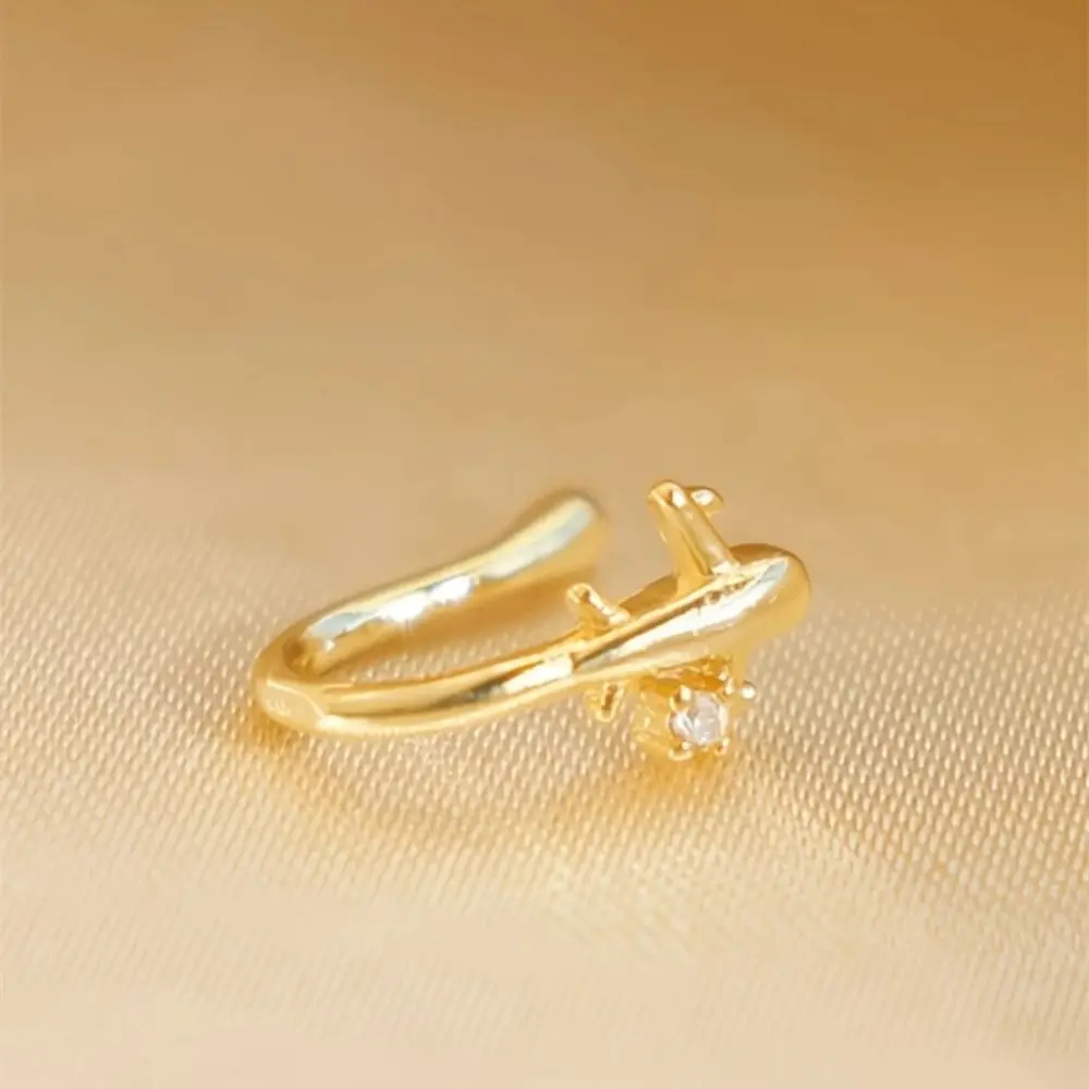 1PC Airplane Design No Piercin - Women Accessories Sale review and price