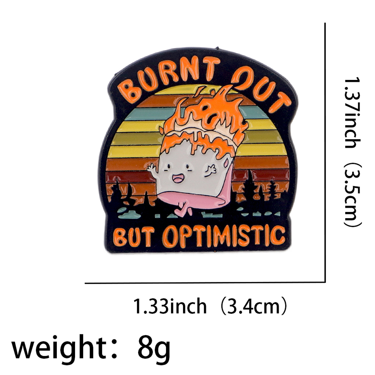 Fire Badges Enamel Pin Brooche - Women Accessories Picture review and price