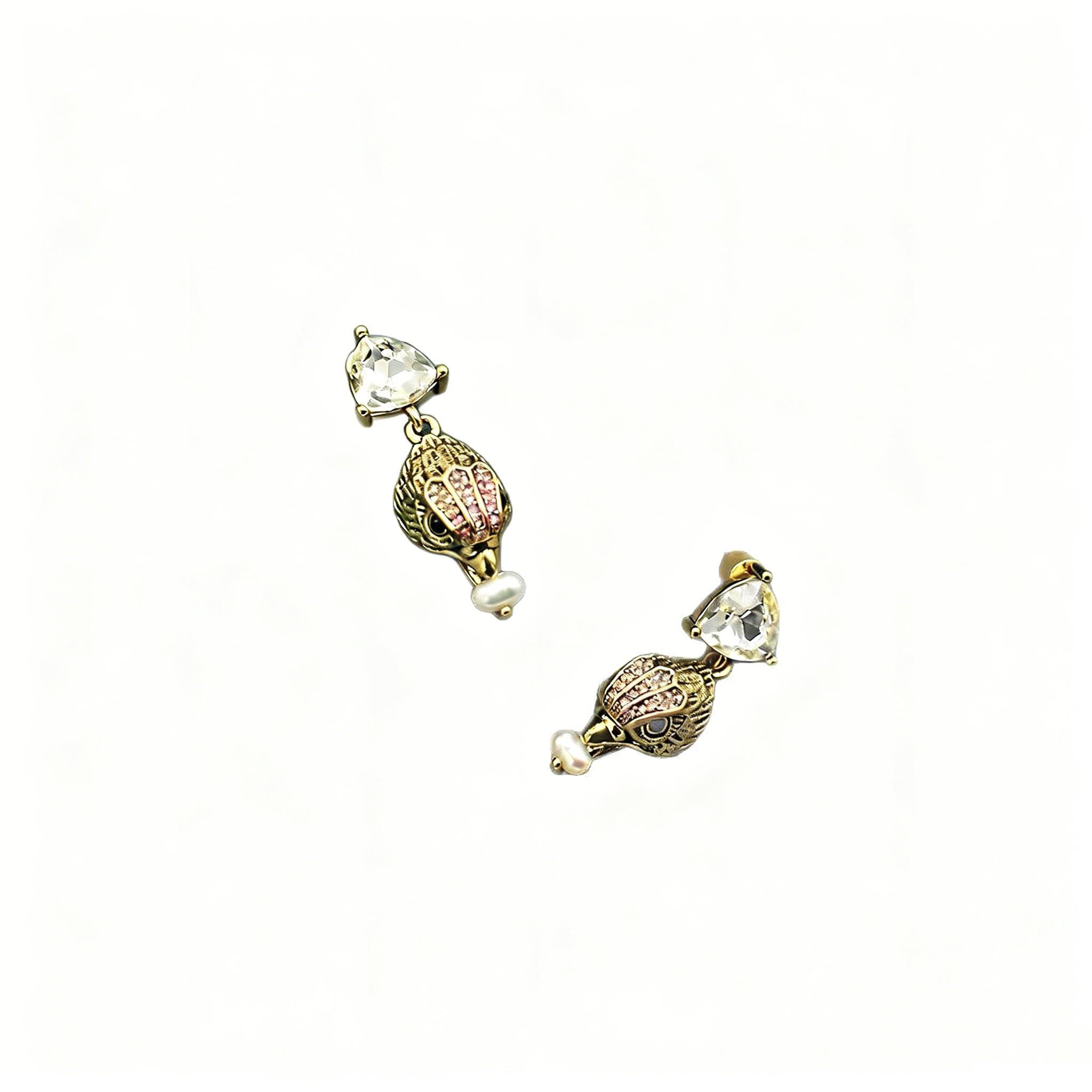 Vintage Eagle Head Stud Earrin - Women'S Eagles Accessories review and price
