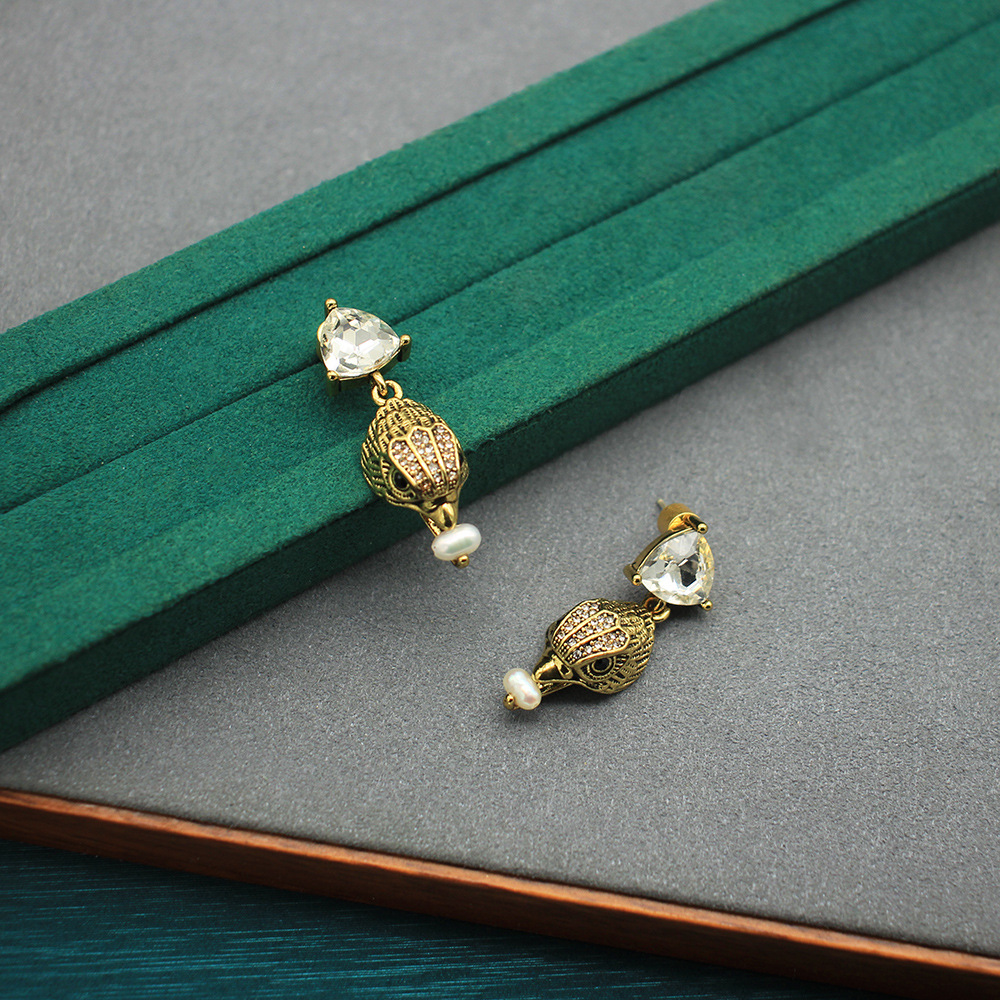 Vintage Eagle Head Stud Earrin - Women'S Eagles Accessories review and price