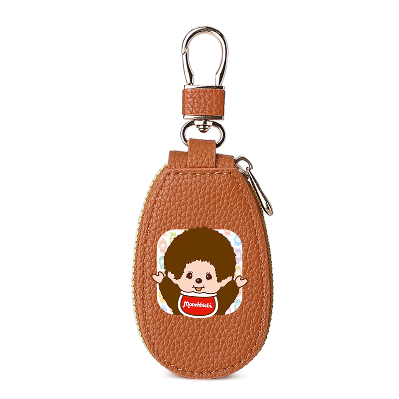 1pcs MONCHHICHI Leather Zipper - Women'S Key Accessories review and price