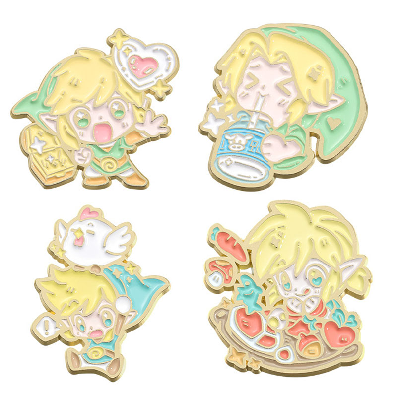 Adventure Game Badges Enamel P - Women Accessories Picture review and price